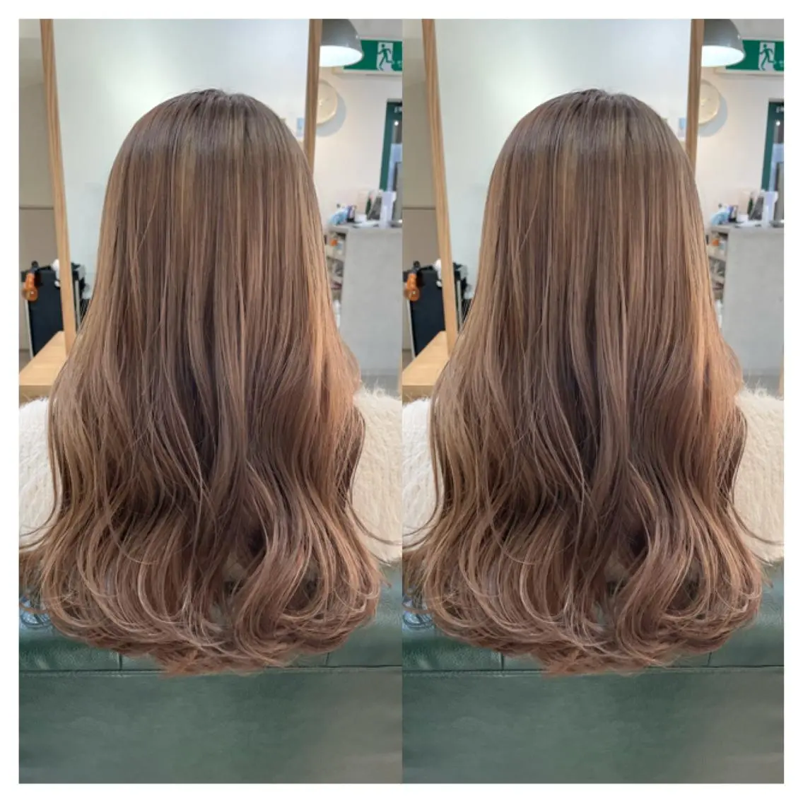 ロング カラー カット ヘアカラー トリートメント 村山 茉衣のヘアスタイル
