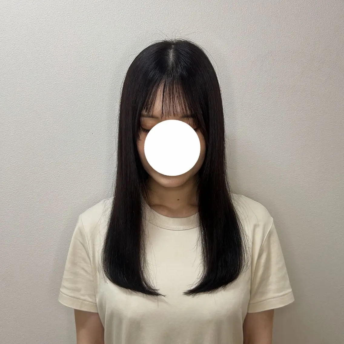 ロング レナークウィズ　北川 愛璃のヘアスタイル