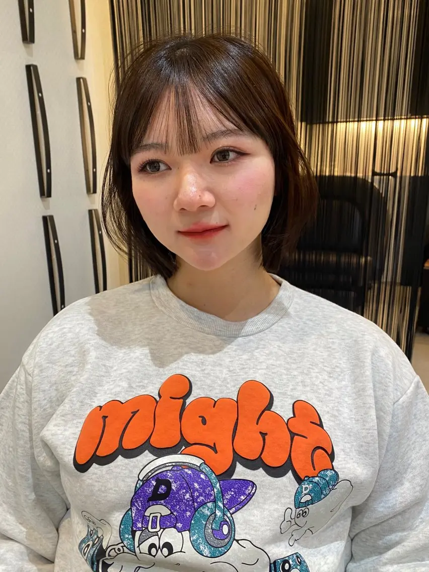 ショート カラー カット ヘアカラー トリートメント mai / linoah˚✧のヘアスタイル