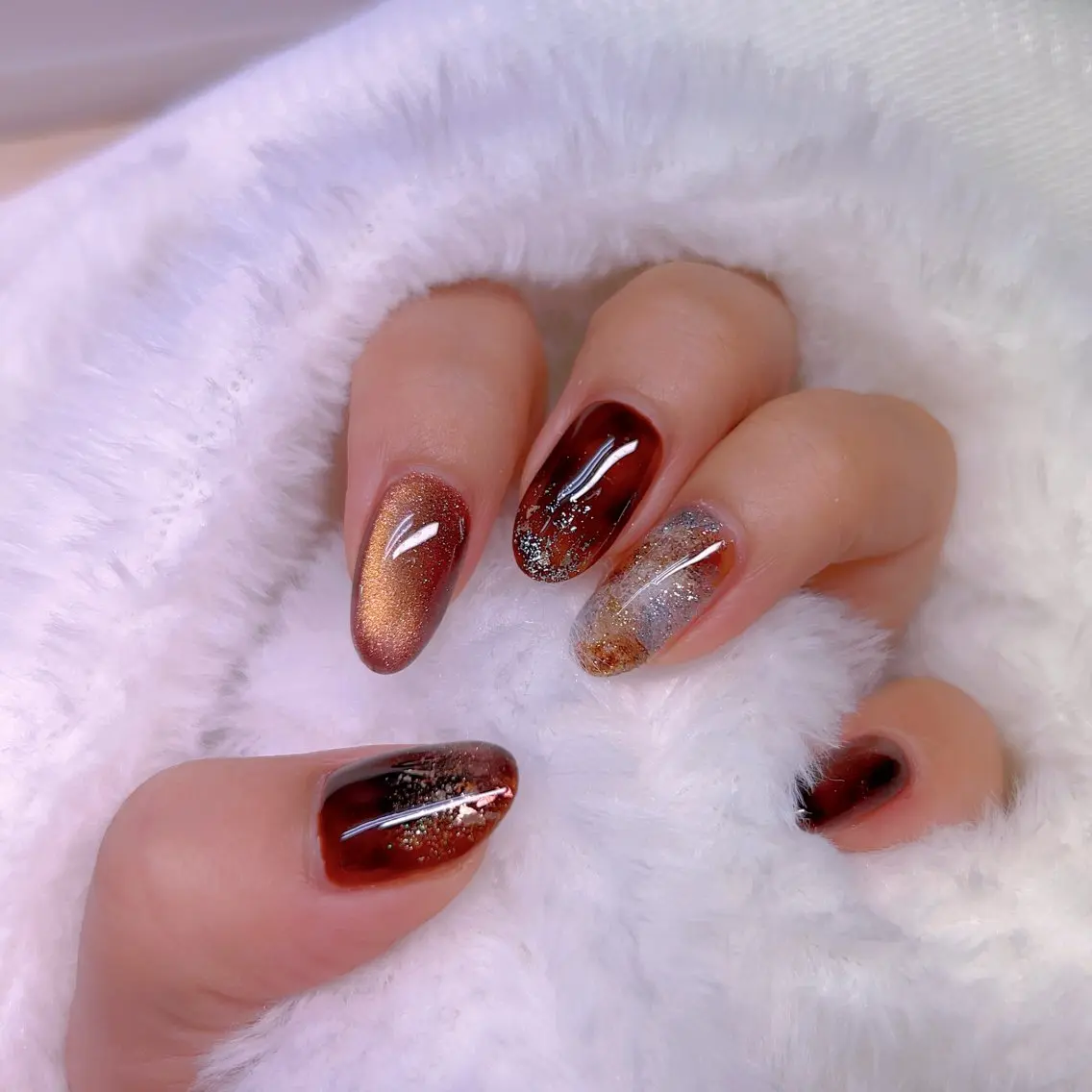 ネイル ハンドネイル 【長さ出し】 IRIS NAILのネイルデザイン