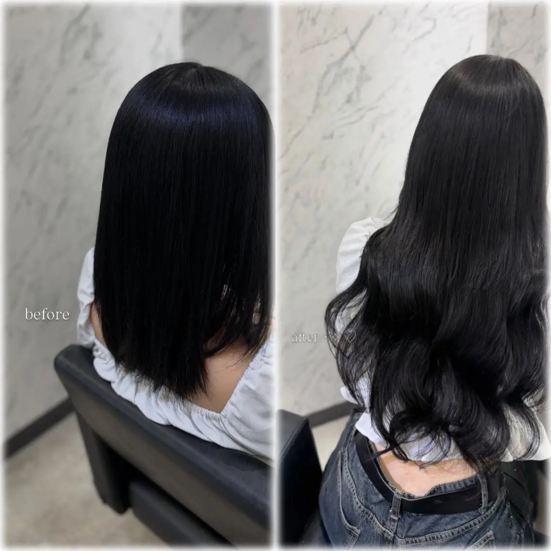 ロング エクステ 🫧ララモアナ nanatsu🫧のヘアスタイル