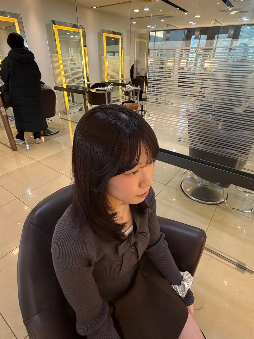 🎀カラーしながらケアしたい方へ‎🎀ワンカラー＋トリートメントの写真