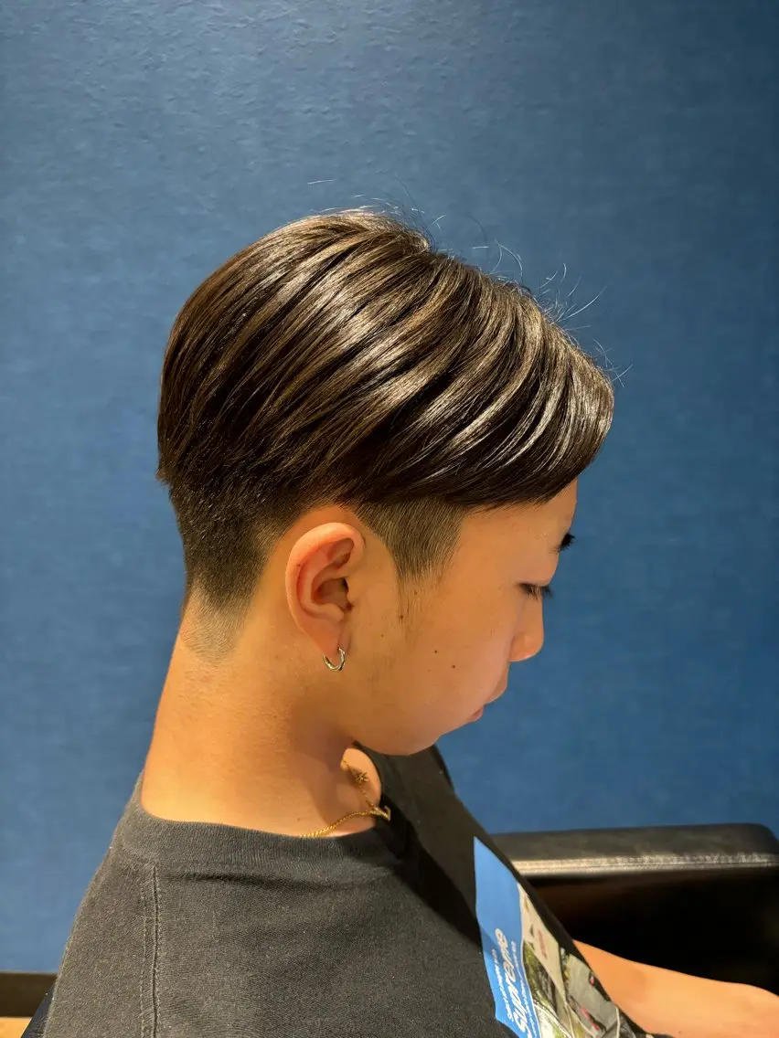 ショート メンズ カット 四役 蒼海のヘアスタイル