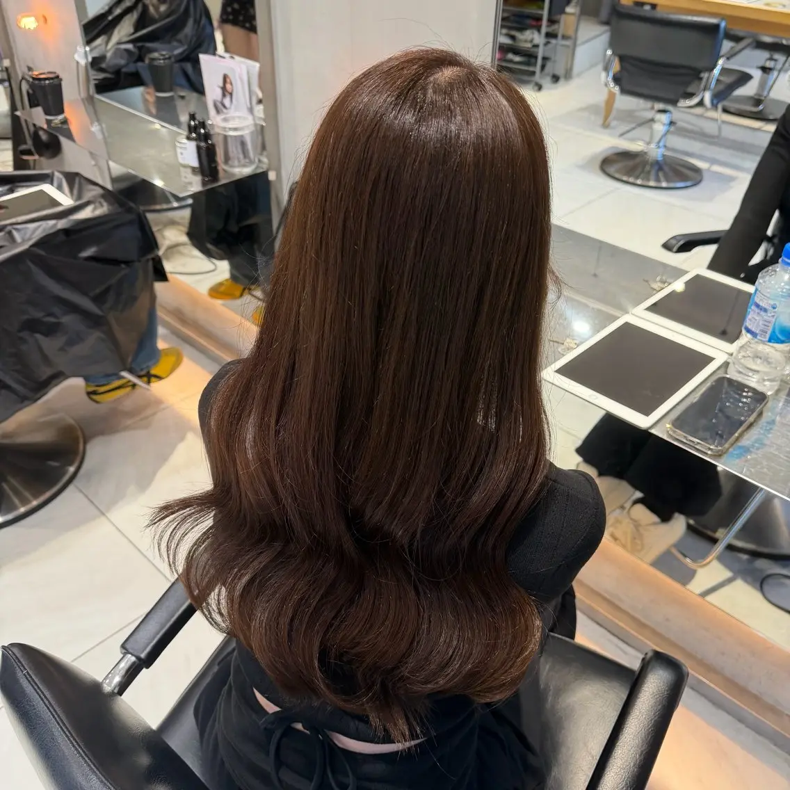ロング ヘアカラー トリートメント 艶カラー /kokona🤍のヘアスタイル