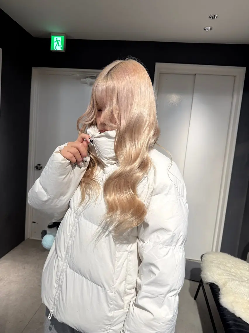 ロング 韓国・透明感カラー /堀江/みずき🐩のヘアスタイル