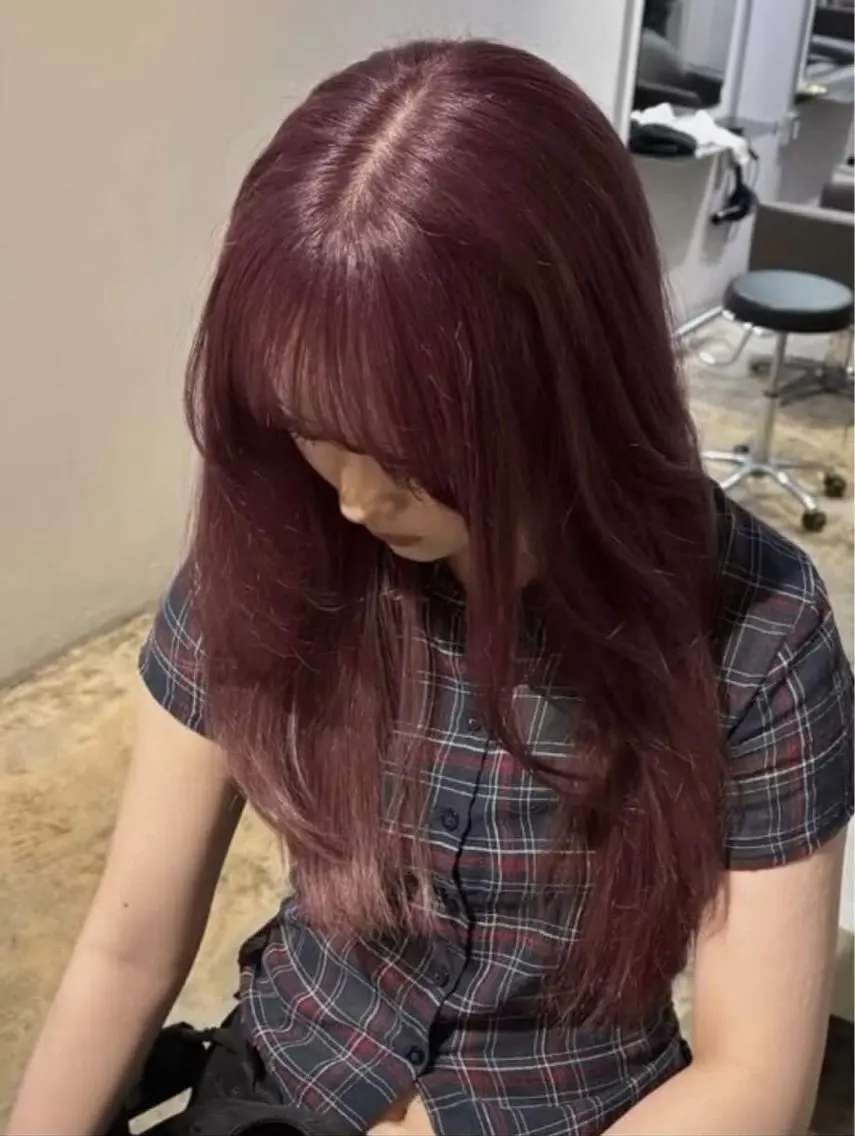 ロング maeda nonohaのヘアスタイル