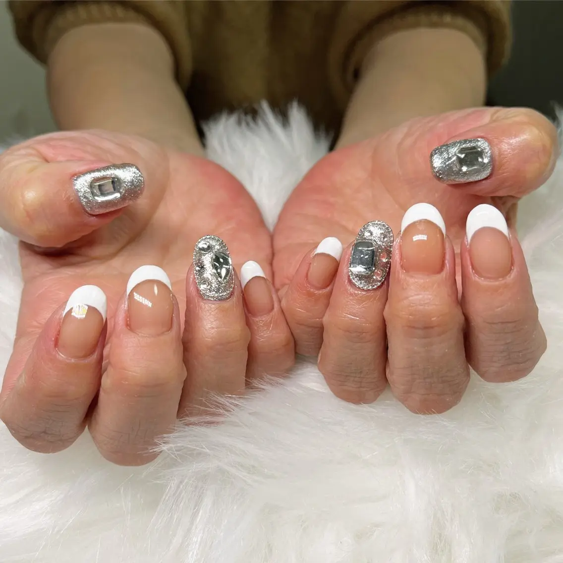 ネイル フレンチネイル ハンドネイル 🏠自宅 サロン💅natsuのネイルデザイン