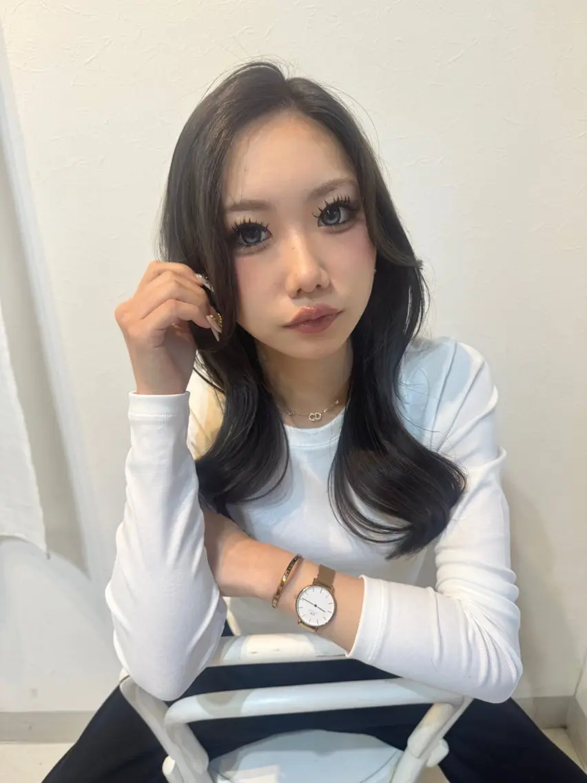 カラー ヘアカラー annuy りょうのヘアスタイル