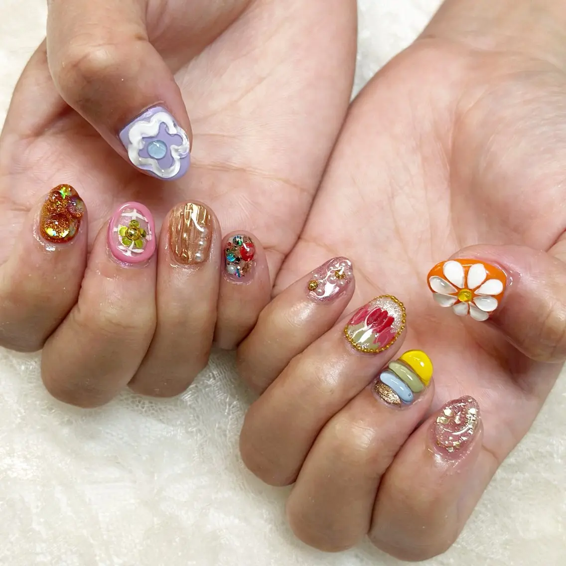 ネイル nailist yuiのネイルデザイン