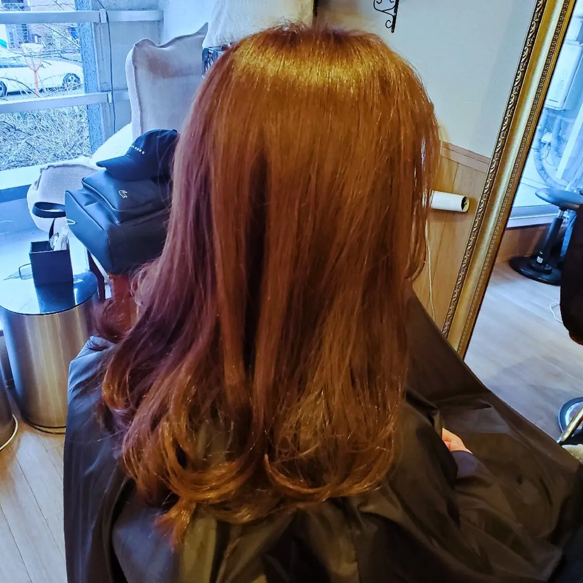 ロング カラー パーマ カット ヘアカラー トリートメント spa hair ark 富井直美のヘアスタイル
