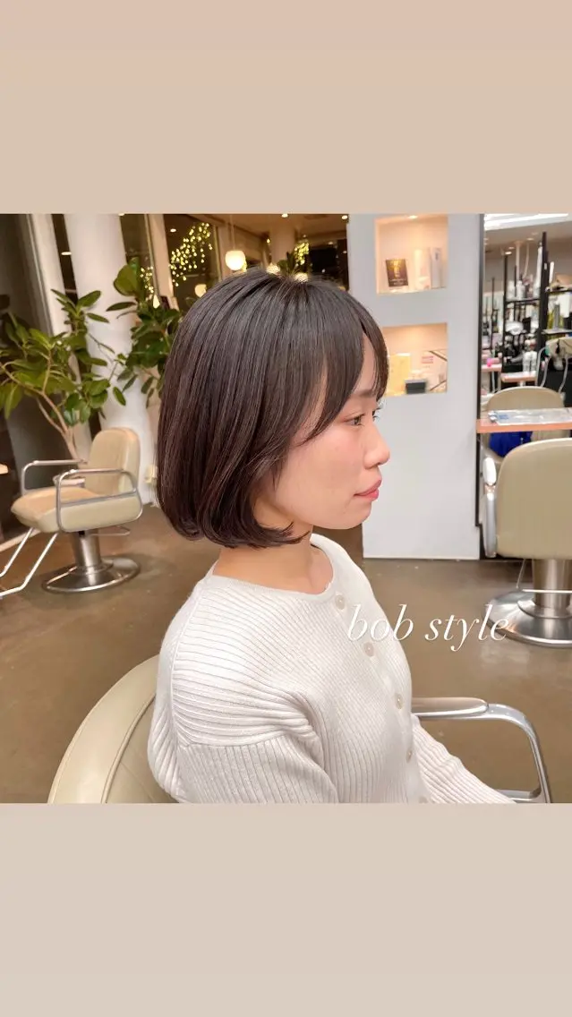 ショート ボブ 似合わせカット ♡レイヤーボブ パーマ/うらら♡のヘアスタイル