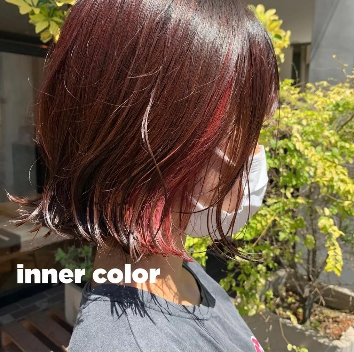 イヤリングカラー＋オンカラー＋トリートメント🫧の写真