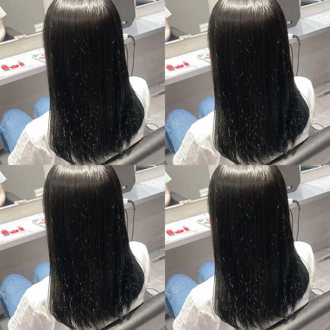 ミディアム カラー Minami. 🩵 再現性特化ヘアのヘアスタイル