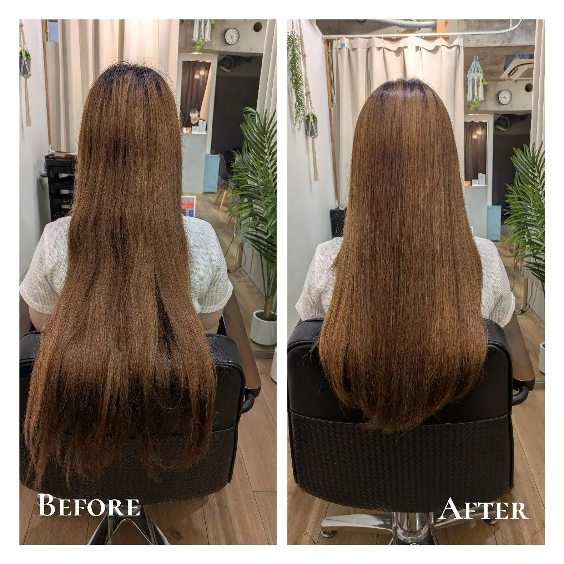 ロング ロング カット トリートメント 有馬 葵のヘアスタイル