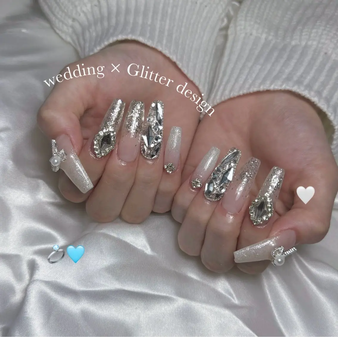 ネイル ブライダルネイル Nailsalon SIRIUSのネイルデザイン