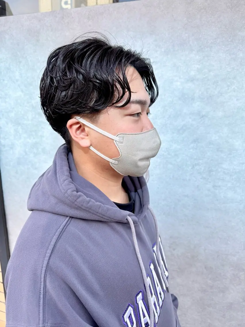 メンズ 米元 春奈のヘアスタイル