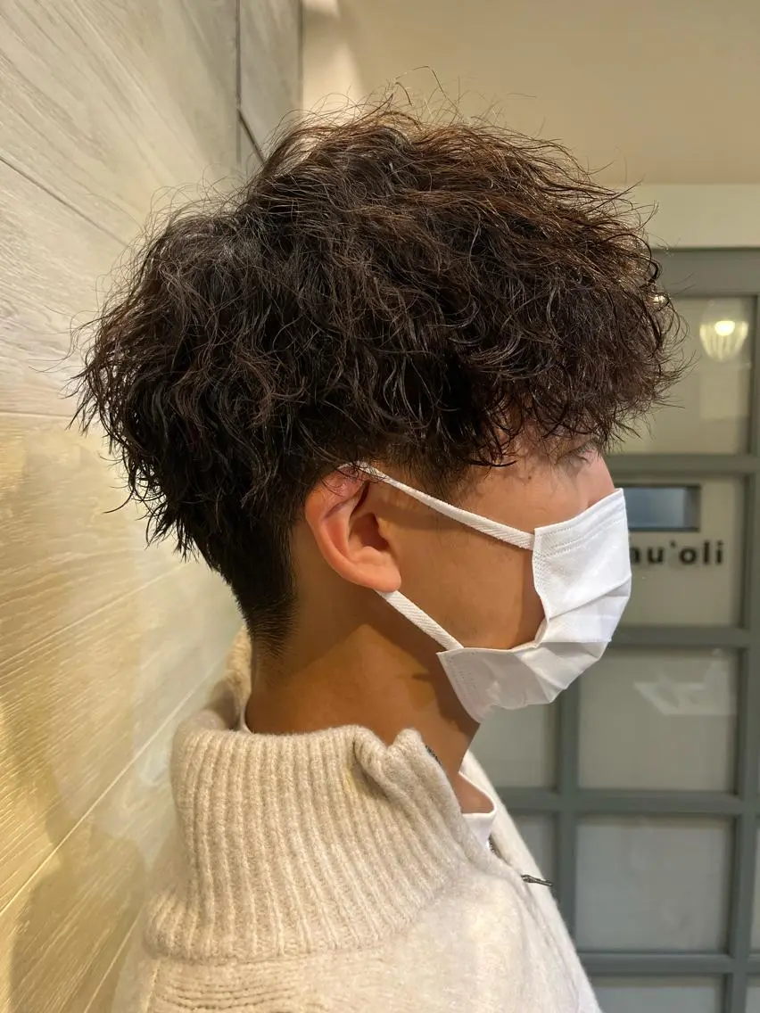【ご新規様限定】メンズ限定🌀カット+特殊パーマ(波巻き、ツイスパ等)🌀の写真