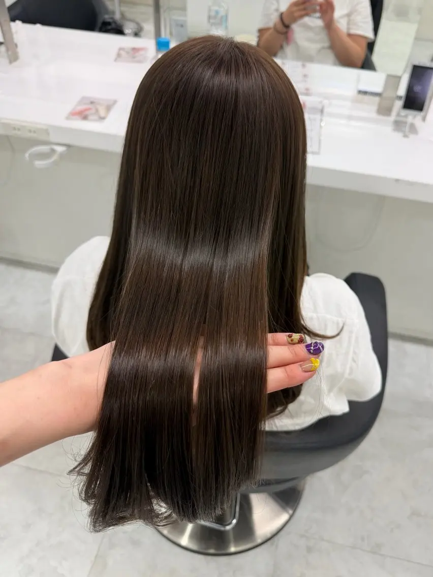 カラー カット ヘアカラー トリートメント ヘッドスパ ヘアセット 🤍海外girl🤍 ベージュ/ALISAのヘアスタイル