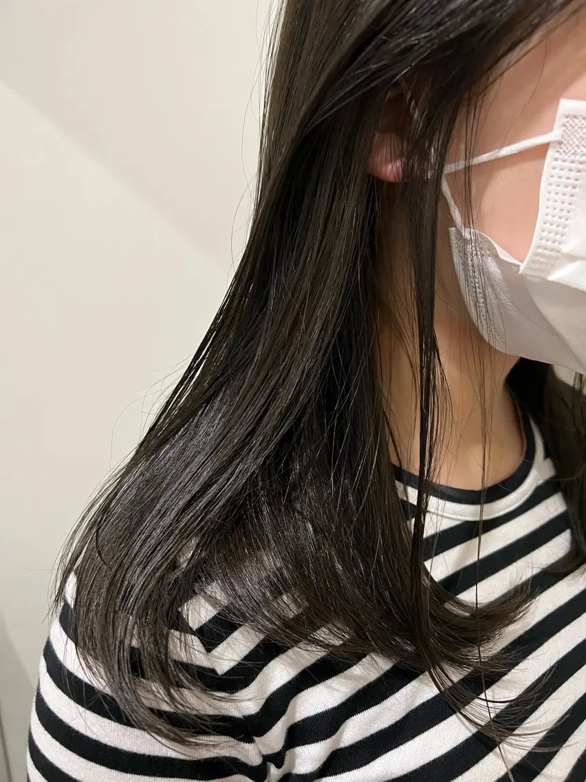 ロング カラー メンズカット たなかちなみ🦤♡のヘアスタイル