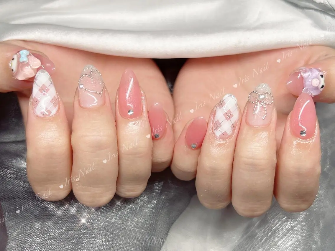 ネイル ハンドネイル ハンドケア 🍒IRIS Nail🌸のネイルデザイン