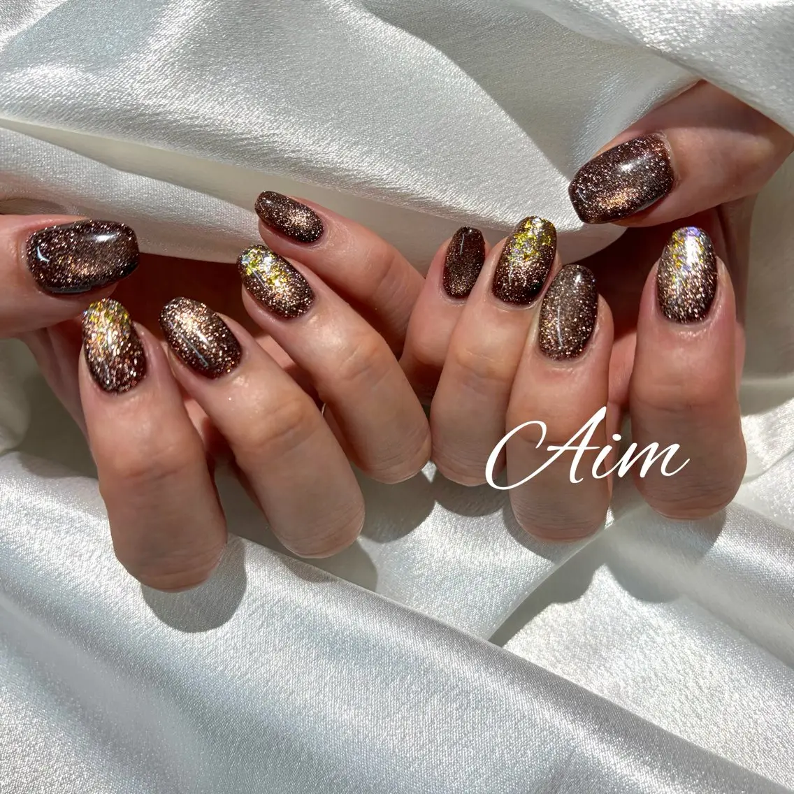 ネイル ハンドネイル Aim🌿 kanaのネイルデザイン