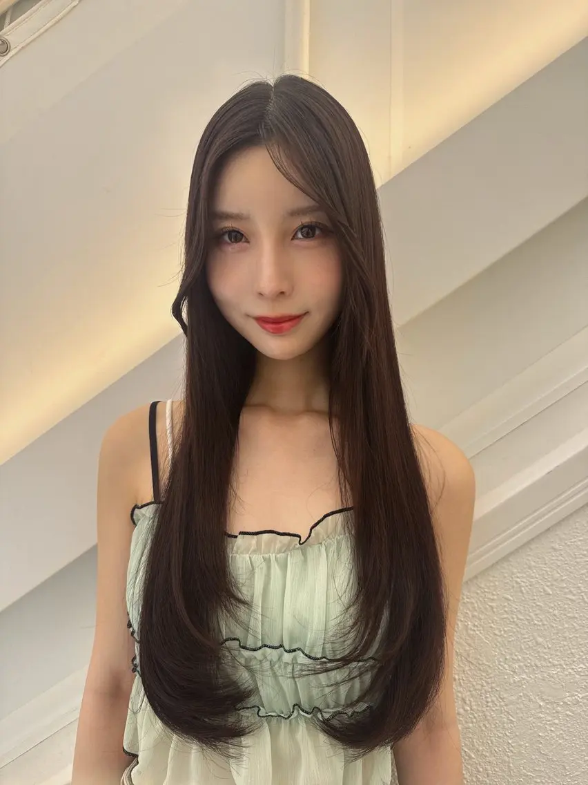 ロング カラー ベージュカラー ブリーチ 透明感カラー グレージュ ブリーチなしカラー カット ヘアカラー トリートメント 💎透明感カラー特化 💎TAISEIのヘアスタイル