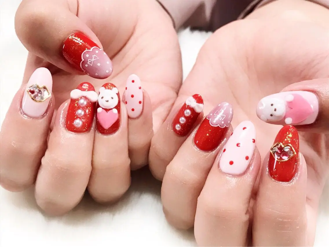 ネイル リボン Nail lieNのネイルデザイン