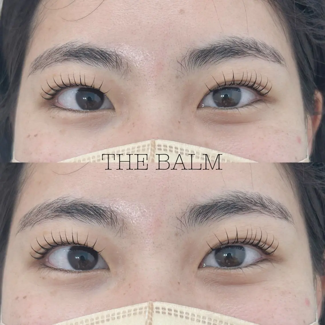マツエク・マツパ まつげパーマ 一重×まつ毛パーマ マツパ THE BALM three♡稲村の眉毛・アイブロウイメージ