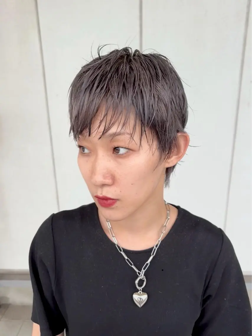 ショート カラー ショートヘア 田中 真白のヘアスタイル