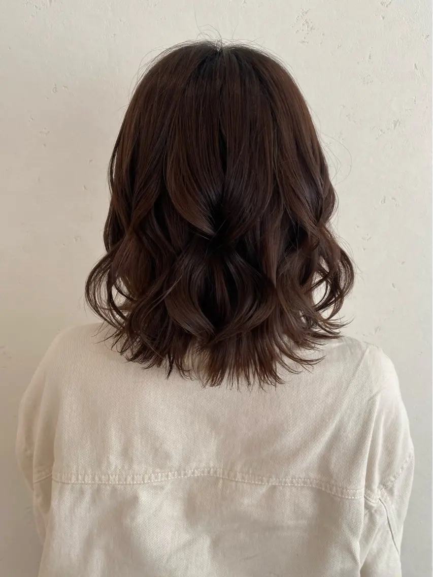 ミディアム ヘアアレンジ 外ハネヘア yua モデル募集の眉毛・アイブロウイメージ