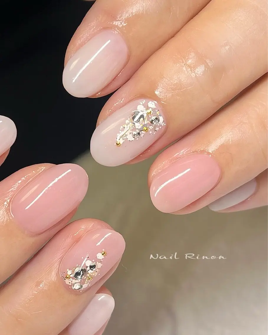 ネイル シンプルネイル ハンドネイル Nail Rinonのネイルデザイン
