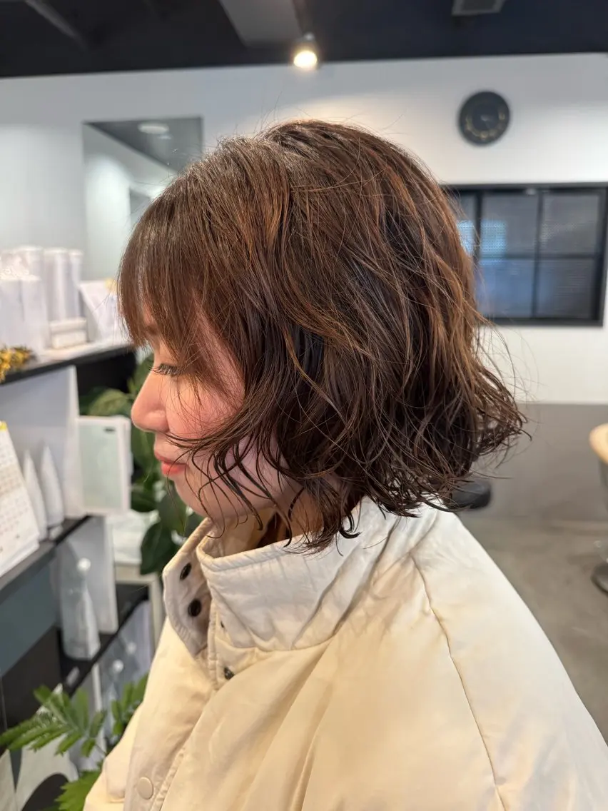 ショート パーマ カット パーマ dog star 関 海斗のヘアスタイル