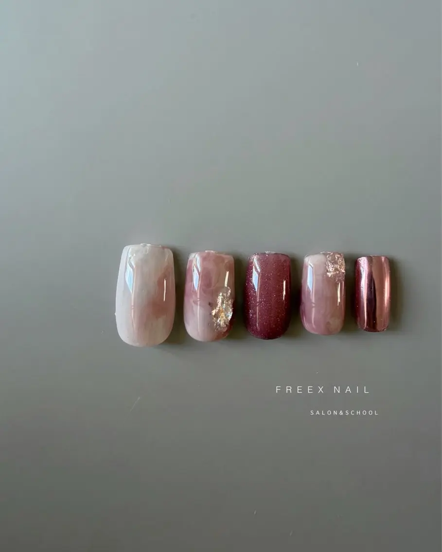ネイル ニュアンスネイル ハンドネイル ハンドケア freex nail /ニュアンス/個性派のネイルデザイン