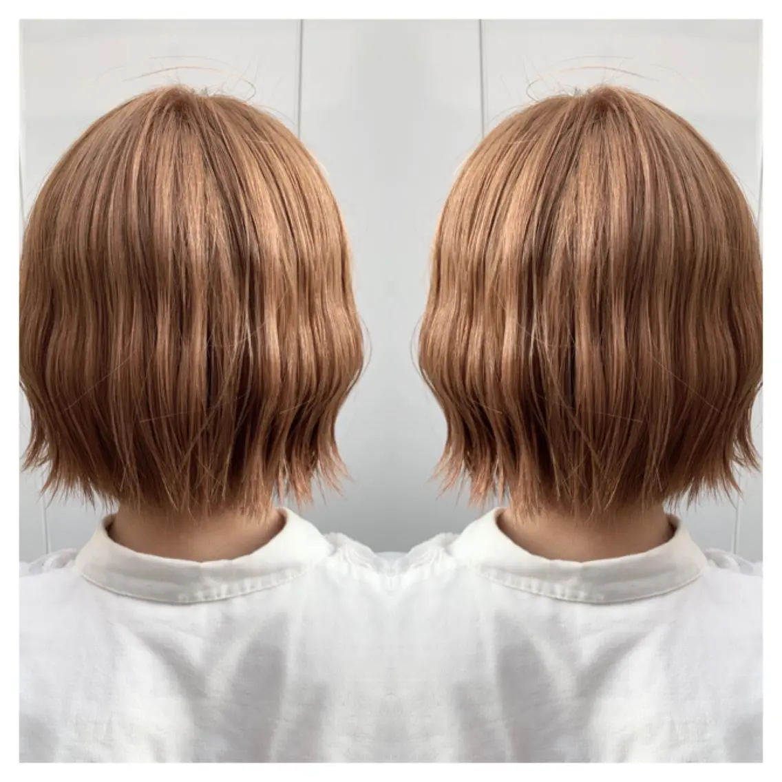 ショート カラー カット ヘアカラー トリートメント 村山 茉衣のヘアスタイル