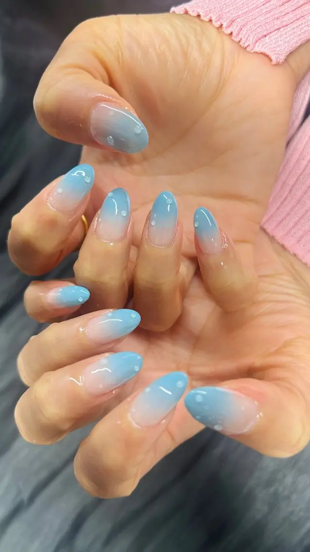 ネイル Horie 雪のネイルデザイン