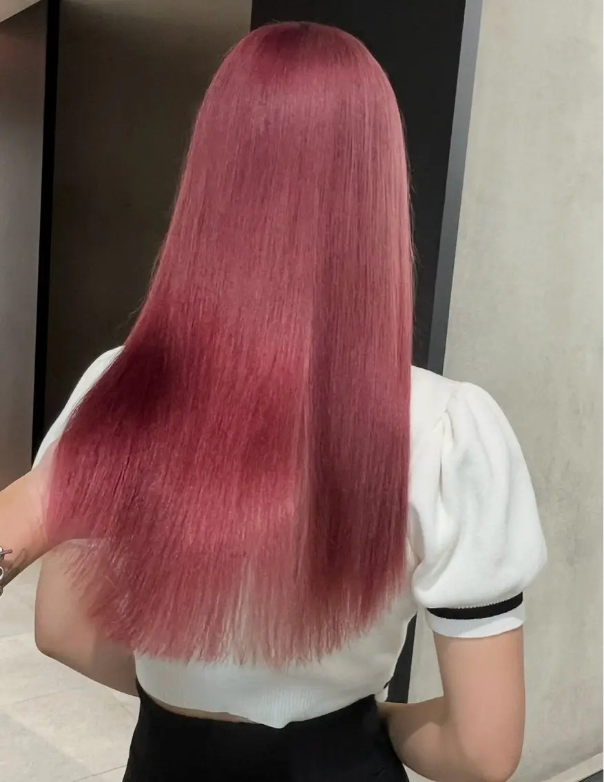 ロング 西﨑 旺太のヘアスタイル