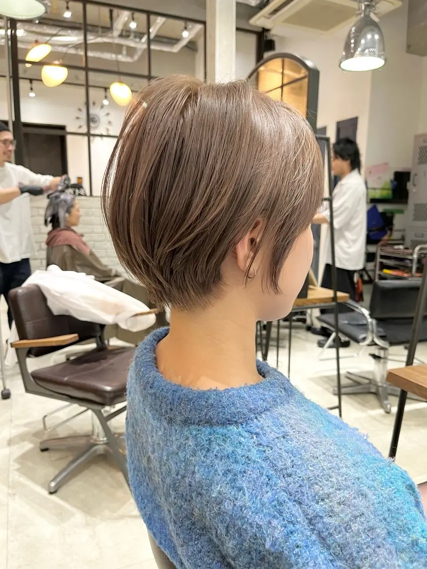 ✨人気No.1艶カラー+前処理トリートメント+似合わせカット✨の写真