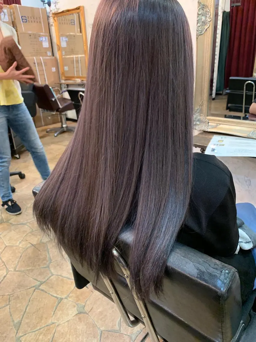 カットカラー4ステップトリートメントの写真