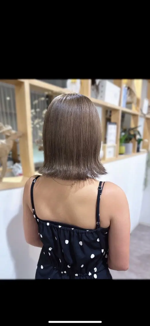 ショート ヘアカラー merc.🧸🫧 平山莉子のヘアスタイル