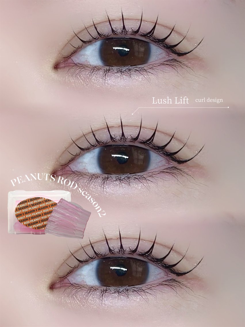 マツエク・マツパ iBROW. HIRARI🦋のマツエク・マツパデザイン