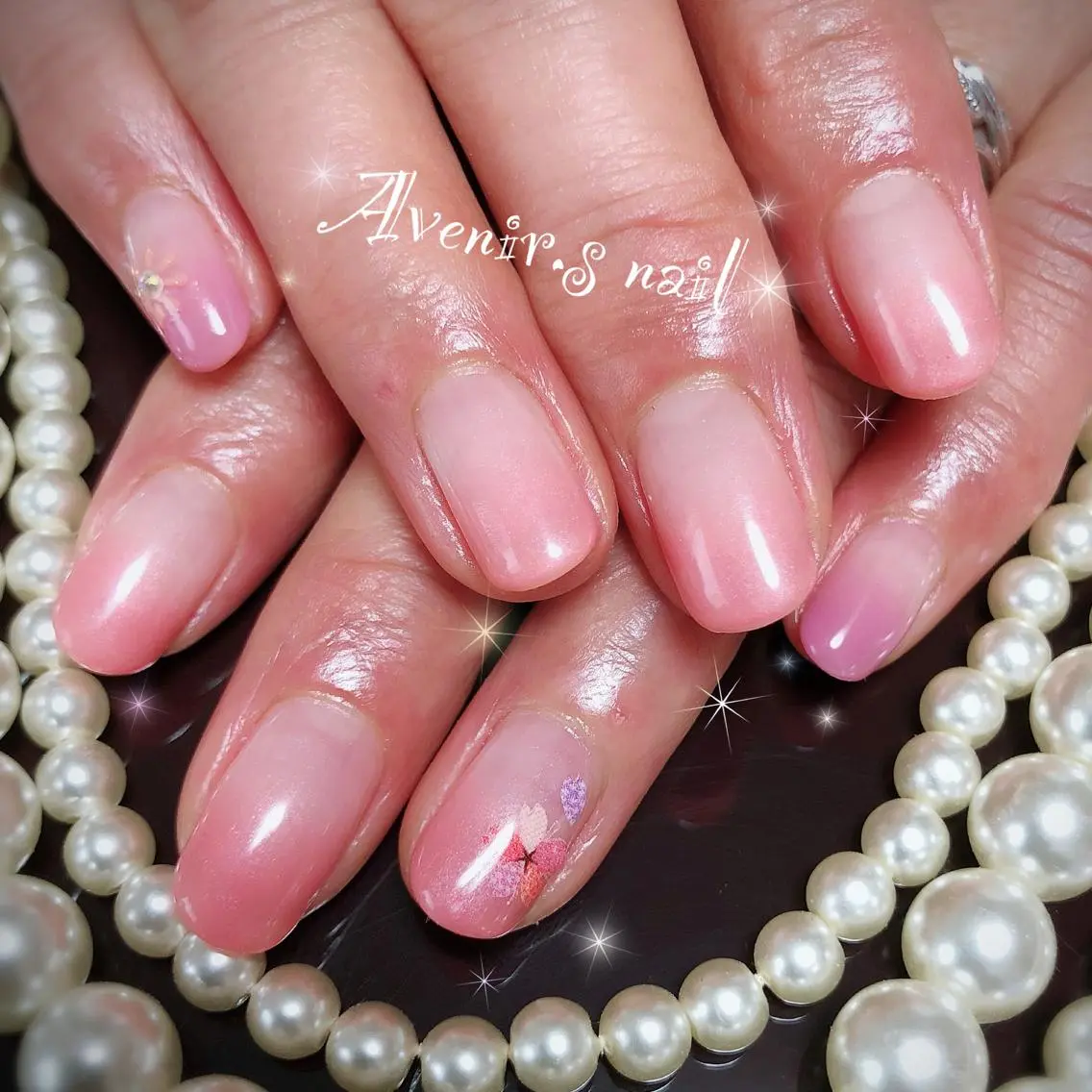ネイル 春ネイル Home Salon Avenir.のネイルデザイン