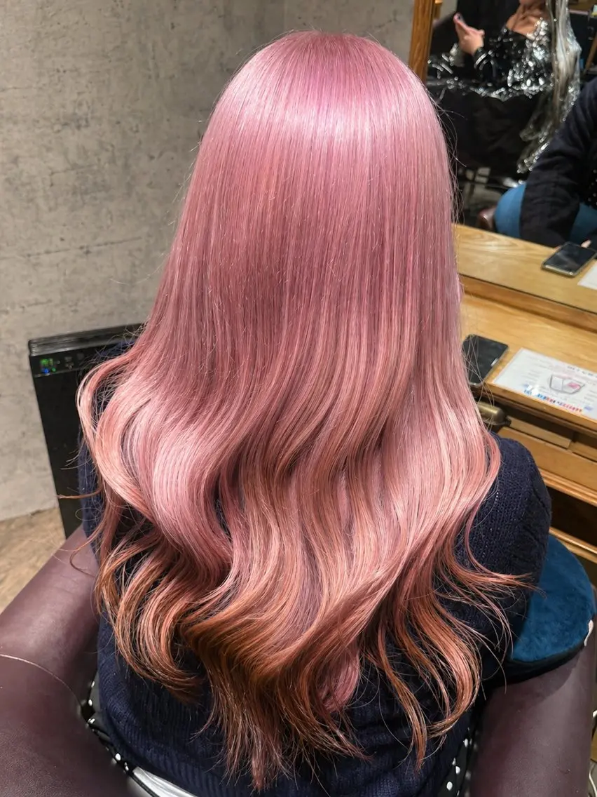 ロング ヘアカラー 🎀Yuzumi/ ハイトーン/艶髪🎀のヘアスタイル