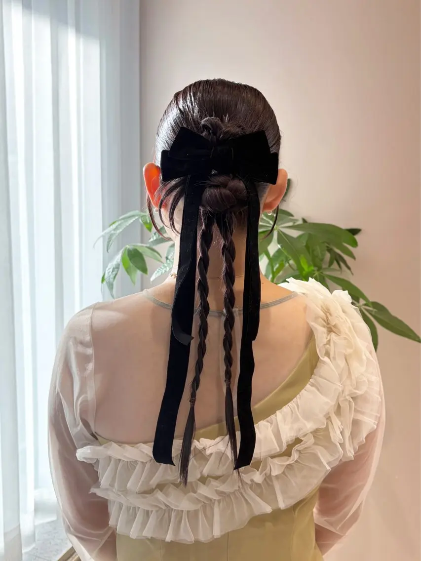 ロング ヘアアレンジ ヘアセット yuka/ ヘアセットのヘアスタイル