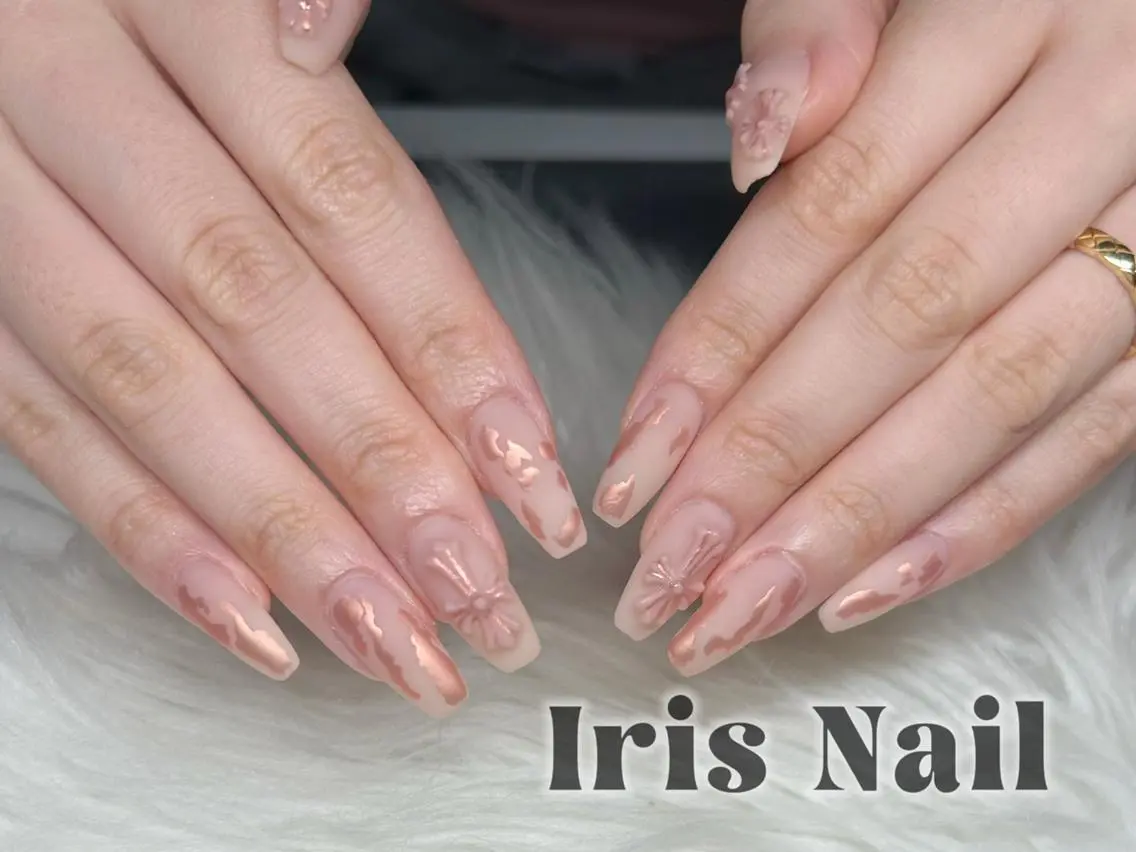 ネイル ハンドネイル ハンドケア 🍒IRIS Nail🌸のネイルデザイン