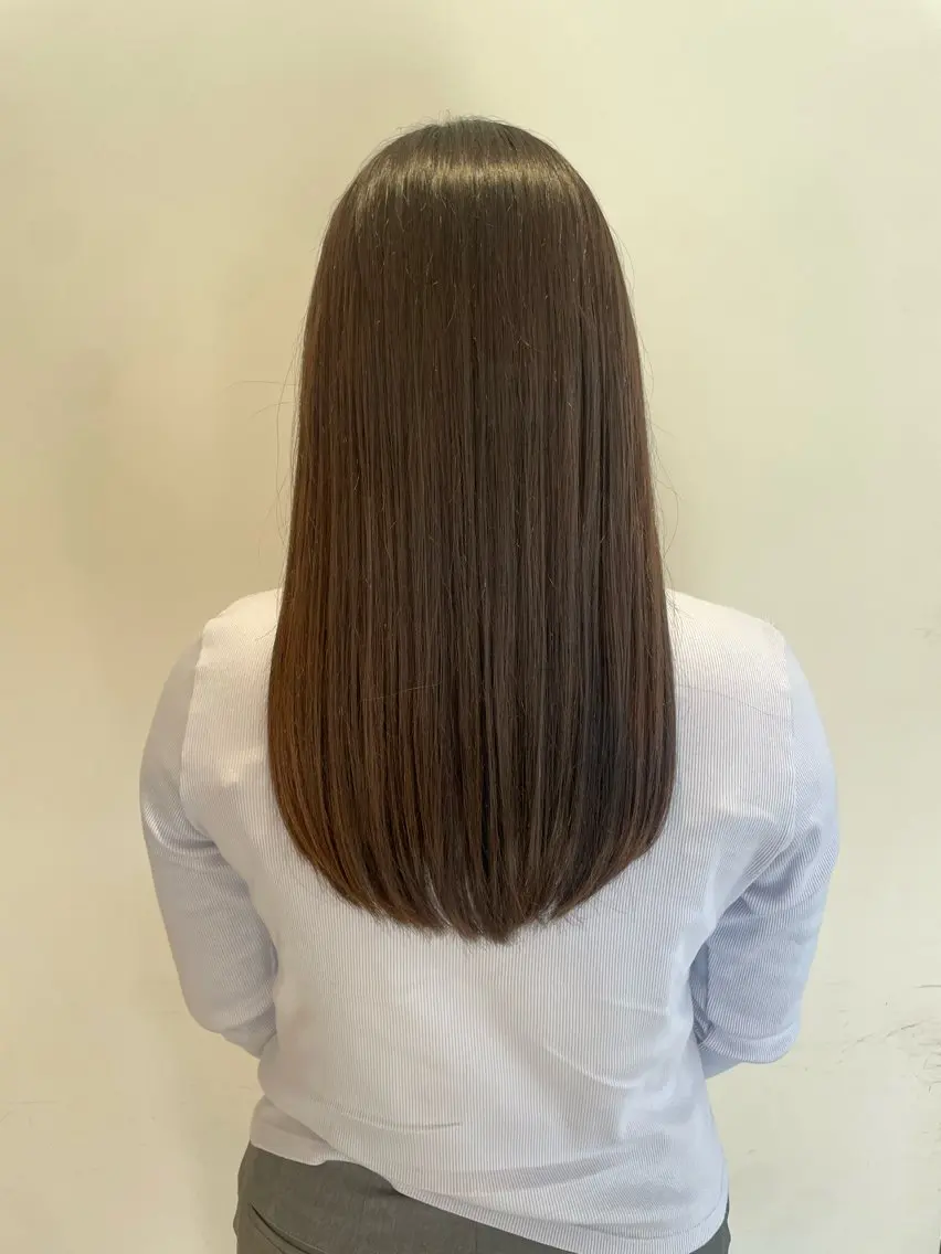 ロング カラー ヘアカラー いまじゅく あおいのヘアスタイル