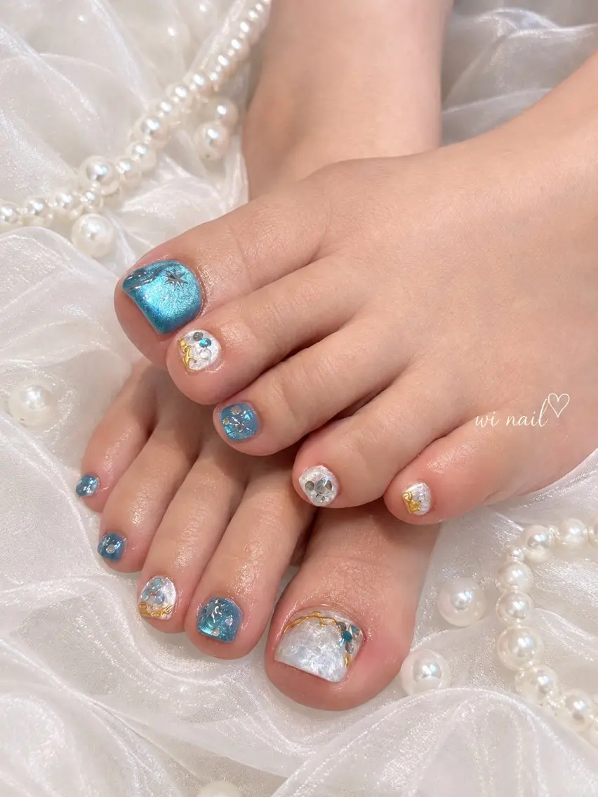 ネイル フットネイル wi nailのネイルデザイン