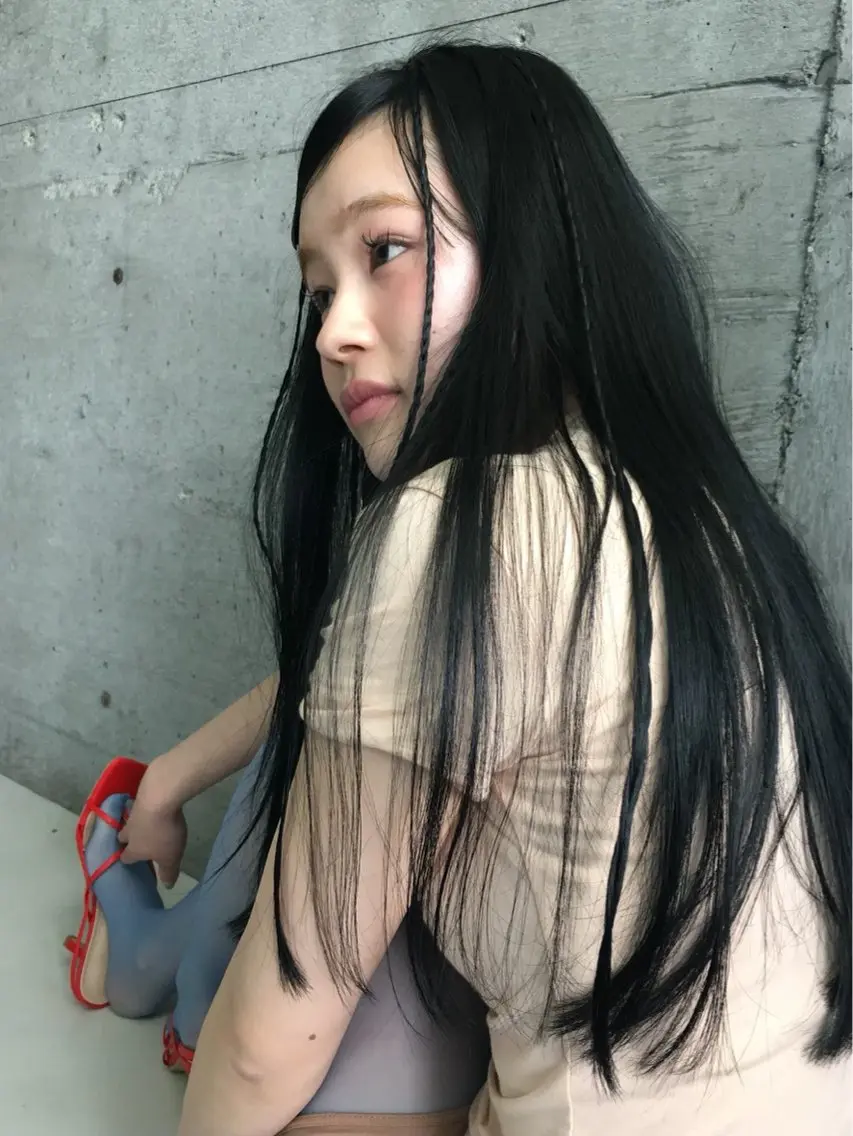 カラー ヘアカラー 🪺透明感カラー/ ブリーチ/カエデ🪺のヘアスタイル