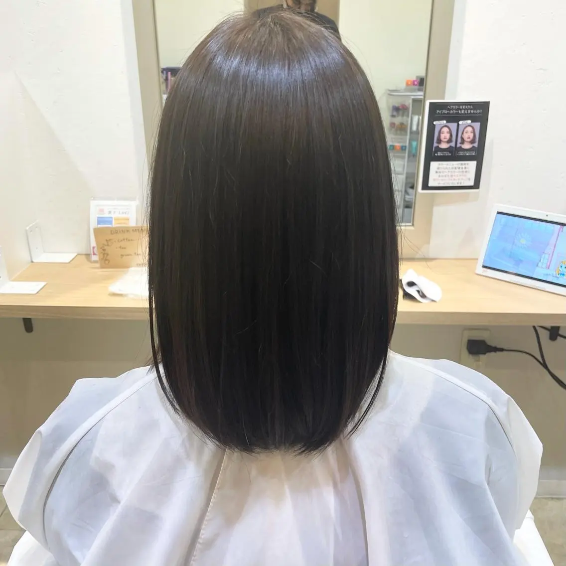 セミロング MATISSE藤崎 渕上 ジュビアイのヘアスタイル