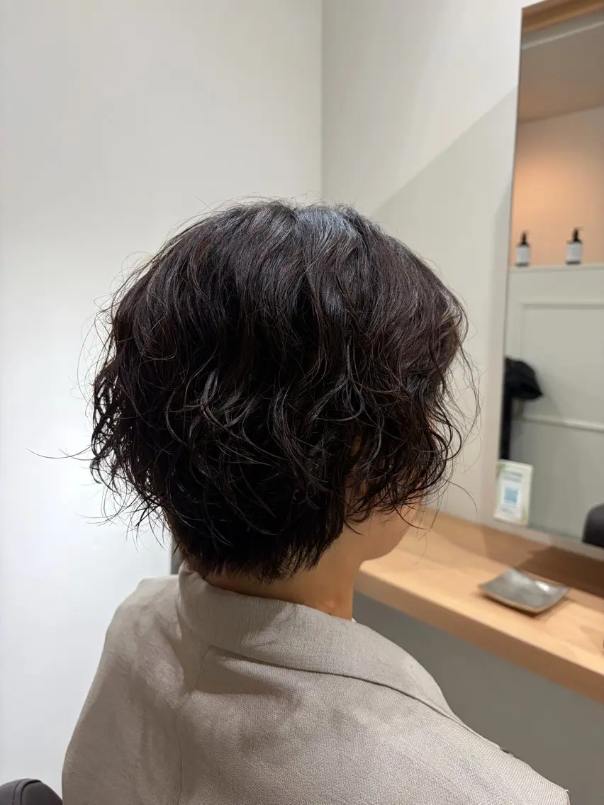 ショート 大阪  天王寺 attraitななかのヘアスタイル