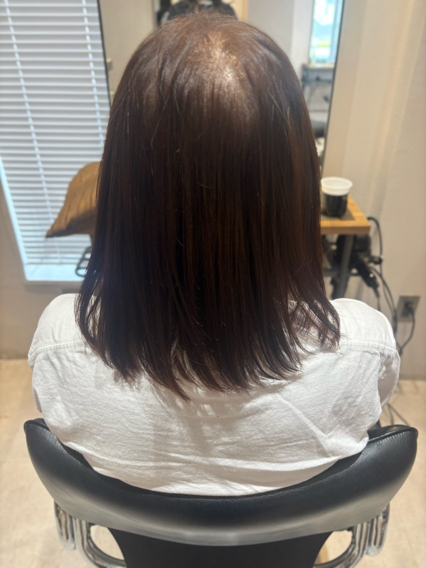ミディアム ヘアカラー トリートメント 田口 彩葉のヘアスタイル